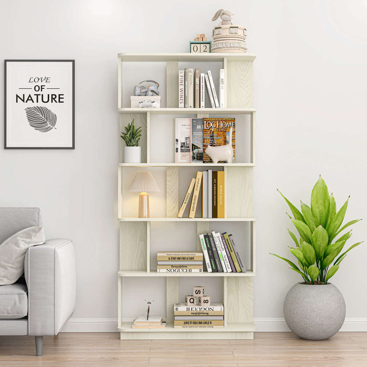 12-Cube Storage Shelf Cube Shelving Bookcase Bookshelf Organizing Closet