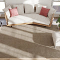 7.5x9.5 Area Rug Luxurious Faux Fur Rug Non-Slip Floor Carpet