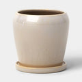 Ceramic Planter with Reactive Glaze 8 inch