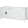 Sideboard Cabinet Buffets Table with Barn Style Doors TV Cabinet