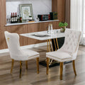 Velvet Upholstered Dining Chair - Set of 2, Premium Design