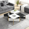 Modern Nesting Coffee Tables Set Of 4 - Mid Century Modern Square