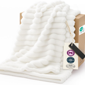 Soft Fleece Throw Blanket For Couch Sofa Bed, Cozy Lightweight For Living Room Bedroom