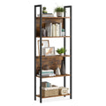 5-Tier Freestanding Bookshelf, Bookcase Storage Organizer