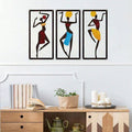 Bohemian African Dancer Macrame Wall Hanging
