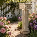 Pedestal Column Plant Stand 29 Inch Tall Roman Column With Base