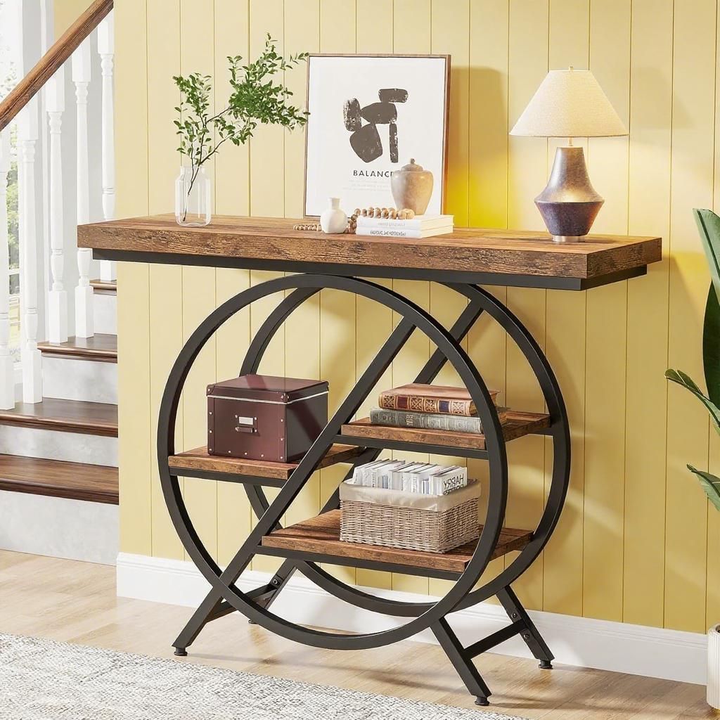 Console Table Entryway Table With Shelf