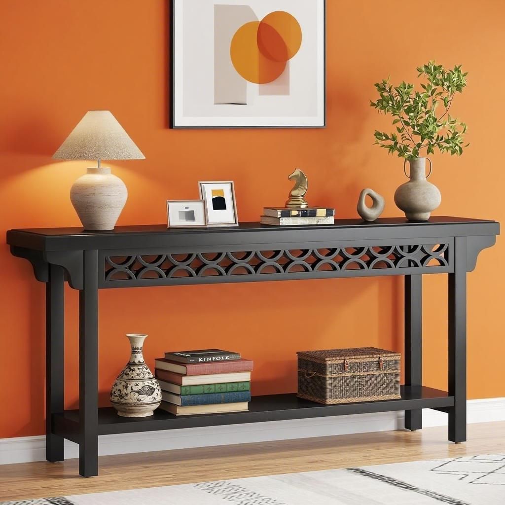 Console Table Entryway Table - Modern Sofa Table