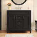36'' Bathroom Vanity with Top Sink, Modern Bathroom Storage Cabinet