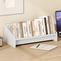 Desktop Bookshelf Wooden Tilting Bookcase Small