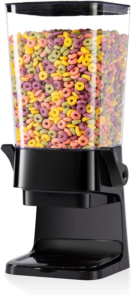 Cereal Dispenser Countertop With Lids 5L Kitchen Organization And Storage