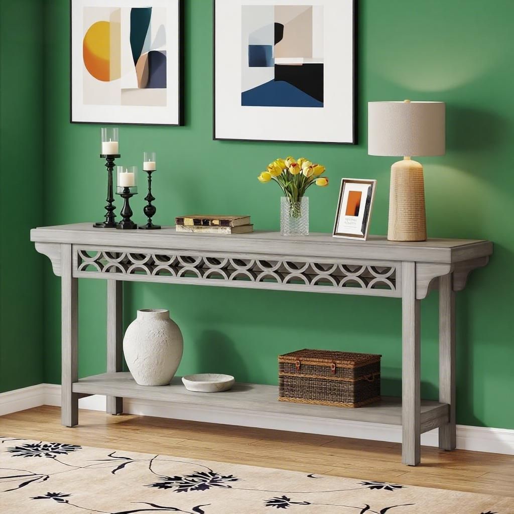 Console Table Entryway Table Sofa Table - Large