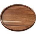 Acacia Wood Decorative Tray, 8.7 in