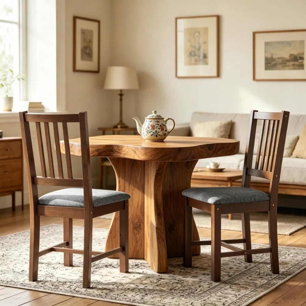 Upholstered Dining Chairs, Set of 2