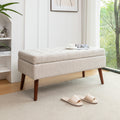 Storage Bench For Bedroom End Of Bed Bench Foot Of Bed Bench Entryway Bench Storage Ottoman Bench 43.7W X 18.1D