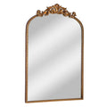 30x20 Antique Gold Arch Vanity Wall Mirror