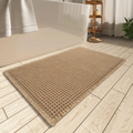 Waffle Bath Mat, Brown