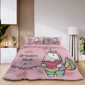 Watermelon Print Duvet Cover Set, Queen, 3 Piece