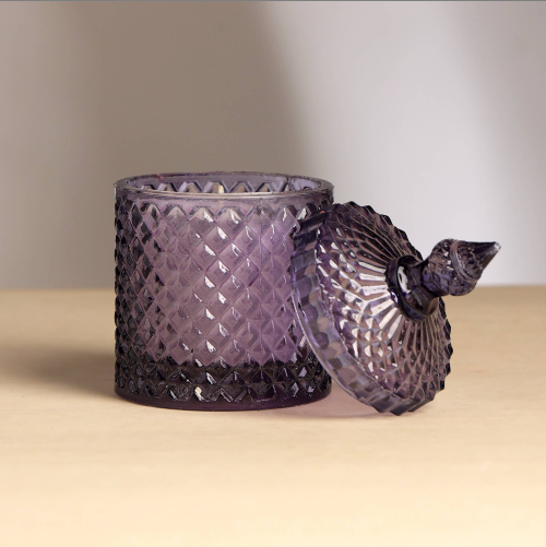 Plush Radiance Decorative Pillar Wax Candle