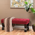 Classic Upholstered Ottoman