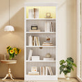 Farmhouse Two-Tone Freestanding Bookcase, Set of 2
