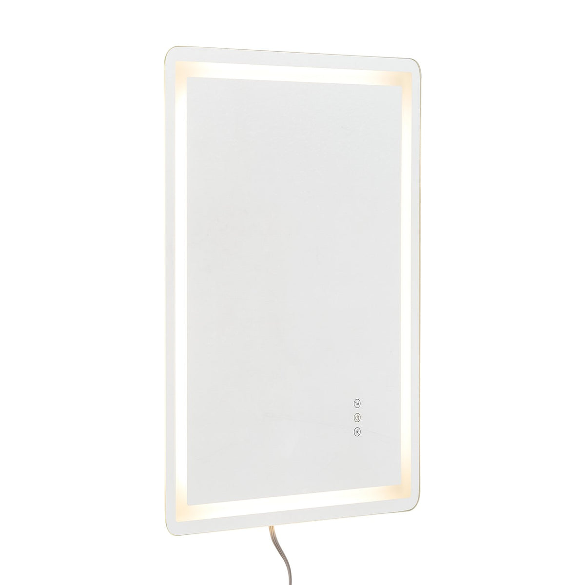 LED Bathroom Mirror, 24" X 32" LED Bathroom Vanity Mirror With Frontlit And Backlit, Anti-Fog Memory Mirror With Lights, Stepless 3 Colors Temperature Dimmable Bathroom Mirror, Wall Mounted