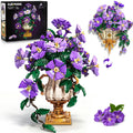 Flowers Building Set With Vase Morning Glory