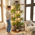 Tree-Shaped Plant Stand With Grow Lights, 65 in