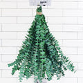10-Piece 17-Inch Natural Dried Eucalyptus Stems For Shower Hanging Bathroom And Home Decorative Greenery